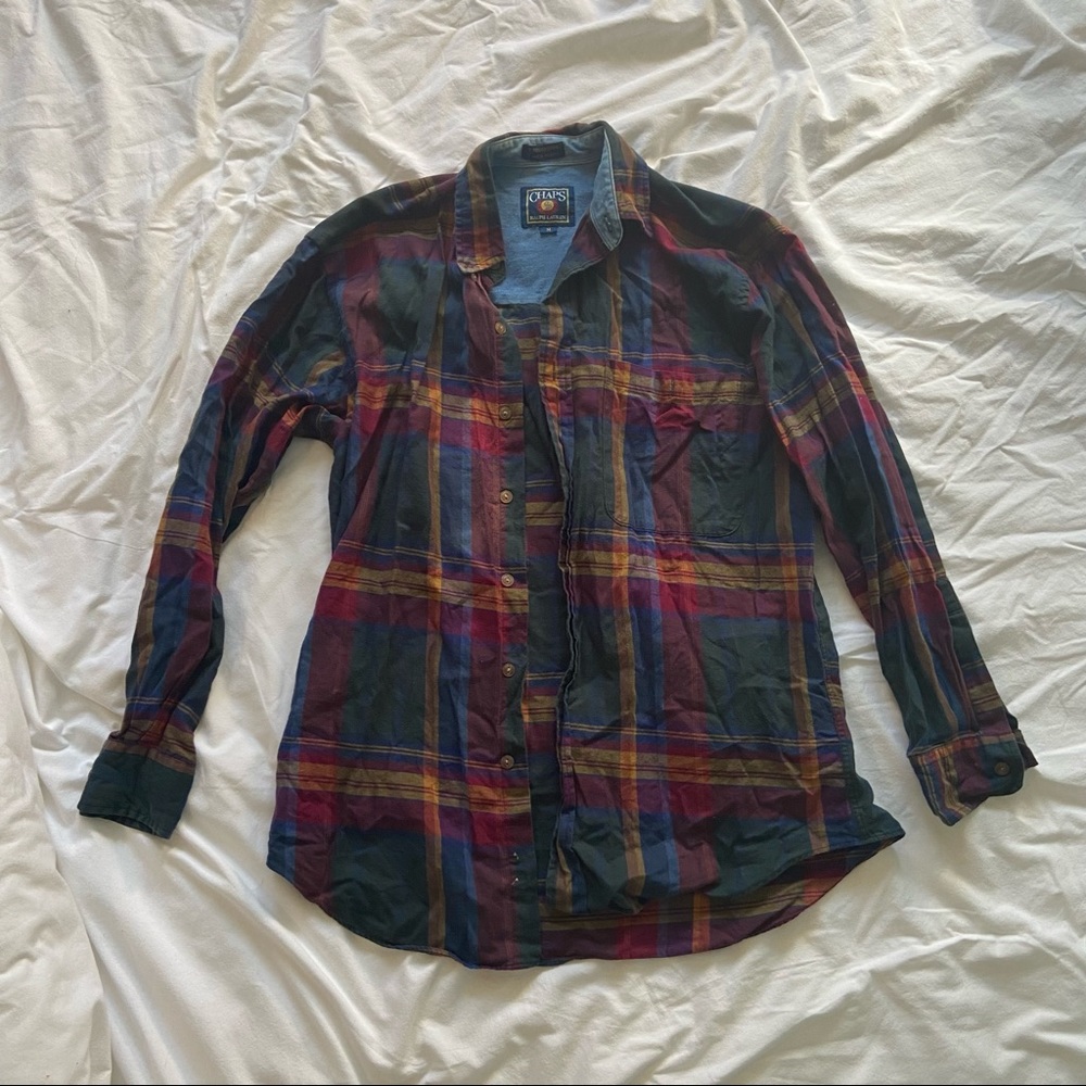 VINTAGE Chaps Flannel